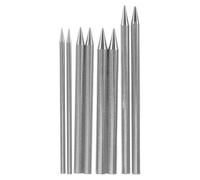 Sosoport 8 Pièces Aiguilles à Coudre Outils Légers et Faciles à Transporter en Acier Inoxydable pour Paracorde Finition Polie, Réparation Tissage de Bracelets