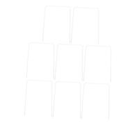Sosoport 8 Pièces Arceaux de Croquet en Fer Blanc pour Jeu Extérieur, Montage Facile, pour Parties de Pelouse en Famille Le Jardin