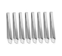 Sosoport 8 Pièces Pince à Arêtes de Poisson Acier Inoxydable Set pour Retirer Poils et Arêtes Outils de Cuisine et pour Préparation des Aliments
