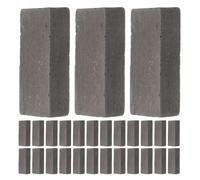 Sosoport 80 Pièces Miniature Building Blocks for Turtle Tank Handmade Tiny Bricks with Smooth Edges for Safe Climbing and Terrarium Landscaping