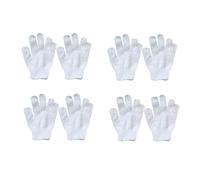 Sosoport 8pièces Mitaines De Bain Garçon Fille Exfoliantes Cinq Doigts Douces Et Colorées Serviettes De Toilette Pour Bain Corps Garçon Fille Faciles à Enfiler Et Durables