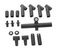 Sosoport 9pièces Connecteurs Plastique pour Barres De Cerf-Volant Kit De Réparation Et pour Projets DIY Plage Et Parc