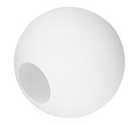 Sosoport Abat-Jour Globe en Verre Dépoli Laiteux 80 MM Cache-Ampoule Rond Suspendre et Ventilateur de Plafond Abat-Jour de Rechange Polyvalent pour Appliques Murales et Lampadaires
