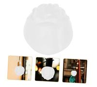 Sosoport Abat Jour Plastique Rose Forme de Fleur Compatible Accessoire pour Lampe de Salon Design Élégant pour Décoration Intérieure