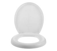 Sosoport Abattant de Toilette Ergonomique en Mousse Eva Rembourrée, Siège Allongé à Fermeture Douce pour Adultes et Personnes Âgées, Siège de Salle de Bain Confortable, Rehausseur Wc