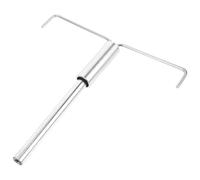 Sosoport Accessoire de Remplacement pour Machine à Popcorn Kit Complet Tige Dagitation Robuste pour Mélangeur de Machine à Pop Corn Commercial Facile à Installer