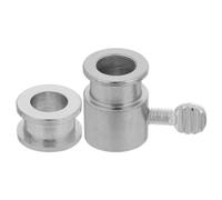 Sosoport Accessoire Rotissoire Fer Chromé Manchon Limiteur de Tige pour Barbecue à Gaz Réutilisables pour Broche Rotative Facile à Nettoyer Compatible avec Divers Grils Intérieur