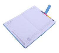 Sosoport Agenda Quotidien 2025 A5 Carnet de Planification en Anglais Papier Épais Format Compact Bleu Ciel Intégrant Listes de Tâches Calendrier Annuel Mensuel et Hebdomadaire