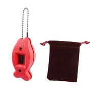 Sosoport Aiguiseur Outil De Skate Patinage Patins à Glace Broyeur De Hockey sur Glace Pierre De Hockey Accessoires De Hockey sur Glace Diamant Rouge Couleur Aléatoire