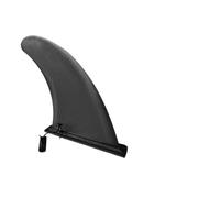 Sosoport Aileron de Planche de Surf Gonflable Noir 18 X 32 X 215 CM Palet D’Eau Détachable en Nylon et Plastique Accessoire Sup Marin Coulissant pour Paddle et Kayak