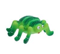 Sosoport Animal De Compagnie Latex Coccinelle Dentition Chien Mordant Chiot Dentition Coccinelle Cotillons Chien Latex Petit Chiot À Mâcher Accessoires pour Chiens Émulsion Vert Clair