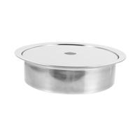 Sosoport Anneau D'encastrement Pour Plaque D'induction Et Couvercle Inox Renforcé, Accessoire Étanche Pour Table à Fondue Et Cuisson Électrique, Kit, Compatible Barbecue Et Usage Domestique