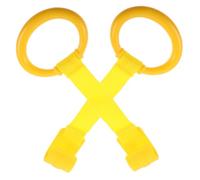 Sosoport Anneaux De Traction Pour Bébé 2 Pièces Jaunes Garçon Et Filles Dispositifs D'aide à La Marche Pour Renforcer Les Bras En Plastique Pour Berceau Chambre D'garçon Et Filles Tout-petit