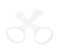 Sosoport Anneaux De Traction Pour Lit Bébé Et Parc à Bébé Garçon Et Filles, Poignées Blanches Légères, Accessoires De Sécurité Multifonctionnels Pour Tout-petit, Lot De 2 Pièces, Usage Intérieur