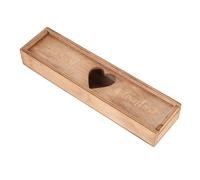 Sosoport 'annonce de Naissance en Bois, Coffret à Souvenirs avec Couvercle, Box pour Test de Grossesse, Maman