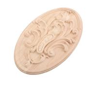 Sosoport Applique Sculpté Européen Décor Mural et Porte Ornement Décoratif Massif Élément Décoratif Polyvalent pour Meubles et Murs