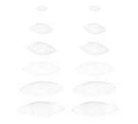 Sosoport Barre D'agitation Magnétique sans Bavure en Ptfe 12pcs Forme Cylindre Faible Tension pour Expérience Laboratoire