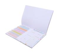 Sosoport Bloc-notes Magnétique B5 pour Planificateur de Repas Hebdomadaire avec 52 Feuilles, Organiseur Aimanté pour Liste de Courses et Calendrier du Réfrigérateur, Outil Pratique