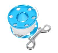 Sosoport Bobine de Plongée Aluminium Anti-emmêlement avec et Crochet Bobine Légère pour Plongée sous- Snorkeling et Activités Aquatiques Professionnelles