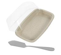 Sosoport Boîte à Beurre en Plastique avec Couvercle Récipient à Fromage Économiseur de Beurre Porte-Fromage pour Réfrigérateur Conteneur de Stockage Alimentaire Outils de Boulangerie