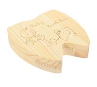 Sosoport Boîte à Dents de Lait en pour Garçon et Souvenir Unique Support Pratique Conservation pour Bébé 1 Pièce