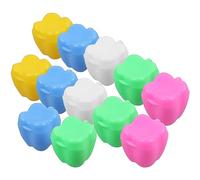 Sosoport Boîte à Dents de Lait pour Garçon et 12 Pièces Conteneur Souvenir Solide Étui à Dents Perdues Plastique de d'Anniversaire pour Bébé