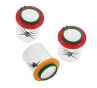 Sosoport Boîte à Loupe pour Observation D’Insectes, Lot de 3 Pièces