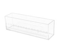 Sosoport Boîte D’Observation Aquatique Transparente, Acrylique 6x1,6x2 | Parois Lisses, Échelle Visible, Entretien Facile, pour Aquarium, Poisson, Cours de Sciences, Élèves