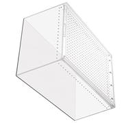 Sosoport Boîte d'alimentation pour Reptiles Escargot Terrarium Araignée Terrarium De Serpent Incubateur De Reptiles Mini-Terrarium Cage D'élevage De Reptiles Petit Incubateur Acrylique