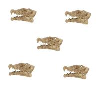 Sosoport Boîte De 5 Pièces pour Décoration Daquarium De Poissons Betta Boîte De Cachette pour Aquarium De Reptiles Plateforme pour Se Prélasser sur Les Tortues