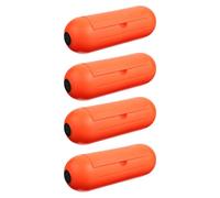 Sosoport Boîte de Connexion Électrique Étanche Extérieure 4 Pièces, Protection L'eau Poussière, Compatible Fiches Droites et Coudées, Matériel Industriel Résistant pour Couleur