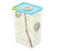 Sosoport Boîte d'Élevage pour Phasmes Africains Transparente 30X20X20 CM Terrarium Pratique Habitat Sûr pour Insectes Facile à Entretenir Kit Démarrage pour Animaux Exotiques