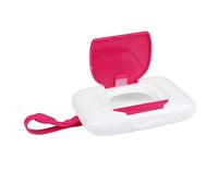 Sosoport Boîte Porte Lingettes Garçon Fille Portable Étui Réutilisable Pour Mouchoirs Humides Rangement Compact Pour Poussette Pour Garçons Et Filles