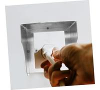 Sosoport Boîtier Acier Inoxydable Étanche pour Protection Sonnette et Prise Extérieure Résistant Pluie Installation Rapide Adapté Aux Stations de Recharge Communautaires