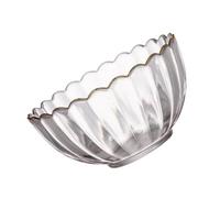 Sosoport Bol de Cuisson Verre Grand Format pour Pudding et Desserts Saladier Polyvalent et Résistant Design Simple et Élégant pour Usage Quotidien
