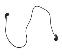Sosoport Bouchons D'oreilles du Bruit pour Sommeil Voyage Étude avec Cordon Protection Auditive en Silicone Motif CD Compact Portable Noir Argenté