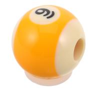 Sosoport Boule D'entraînement au Billard Lors des Séances D'entraînement sur Table de Billard en Résine Orange pour Correction de Coup et Amélioration Stabilité Queue