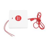 Sosoport Bouton d'Alarme Incendie Mural Blanc Lumineux avec Cordon Tirage Système d'urgence à Domicile pour Personnes Âgées et Handicapées Source d'Activation d'urgence Compatible