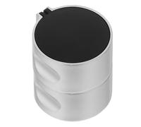 Sosoport Bouton De Poêle Remplacement De L'allumeur du Gril Boutons Universels pour Cuisinière à Bouton De Commande pour Chauffage De Terrasse Allumeur De Gril Noir Alliage De Zinc