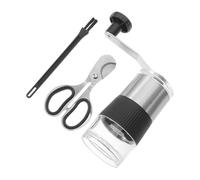 Sosoport Broyeur de Comprimés Portable en Acier Inoxydable, Petit Hachoir Silencieux Interface Conviviale pour Gestion de Remède et Voyages