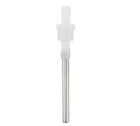 Sosoport Buse de Remplissage pour Machine Industrielle Embout Argenté en Plastique et Acier Inoxydable, Contrôle Précis du Flux, Raccord 8mm, pour Applications Chimiques