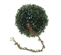 Sosoport Cachette Murale en Plastique de Boule de Gazon Artificiel Réaliste pour Terrarium de Gecko et Araignée Sauteuse, Décoration Naturelle pour Habitat Reptile