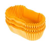 Sosoport Caissettes Pâtisserie Ovales Papier Alimentaire Résistant Haute Température Tasses Cuisson Anti-graisse pour Cupcakes Muffins Desserts Fête Anniversaire