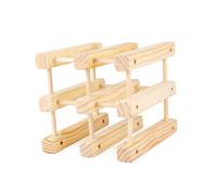 Sosoport Casier à Bouteilles Massif pour Bouteilles Support de Vin Horizontal Stable Rangement et Présentoir Compact pour Comptoir