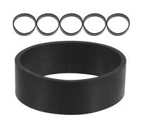 Sosoport Ceinture de Lestage en Caoutchouc Noir 32 MM 6 Pièces Sangle Dorsale et Harnais pour Bouteille de Plongée Accessoires de Plongée Robustes pour Fixation sous-Marine et
