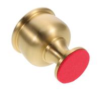 Sosoport Chalice Laiton Brossé Doré pour Offrandes Bouddhistes Coupe Compacte pour Décor et Cérémonies Religieuses