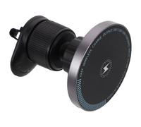 Sosoport Chargeur Voiture Magnétique 15W à Fixation Grille d'Aération Support Téléphone sans Fil à Charge Rapide Accessoire Auto Compatible Smartphone Support Ajustable pour Voiture