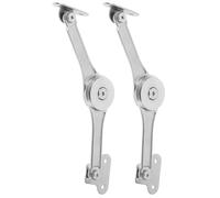 Sosoport Charnière de Maintien pour Porte D’Armoire en Alliage de Zinc Support Hydraulique Réglable pour Portes Pliantes Lot de 2 Pièces Usage Polyvalent pour Placards Penderies et