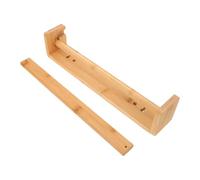 Sosoport Chevalet en Bois Mural pour Garçon et Filles 34x6 Cm, Porte-rouleau de Papier à Peinture Pratique, Support Multifonction pour Dessin et Activités Artistiques la Maison Classe