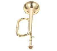 Sosoport Clairon Militaire en Cuivre Léger Sons Naturels pour Débutants, Trompette de L'orchestre Scolaire pour Apprentissage Musical